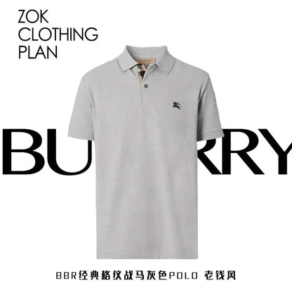ZOK / 버버리 카라티 그레이 워커 폴로 반팔