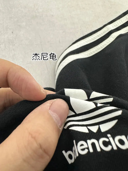 꼬부기 / 발렌시아가 콜라보 3선 반팔 티셔츠