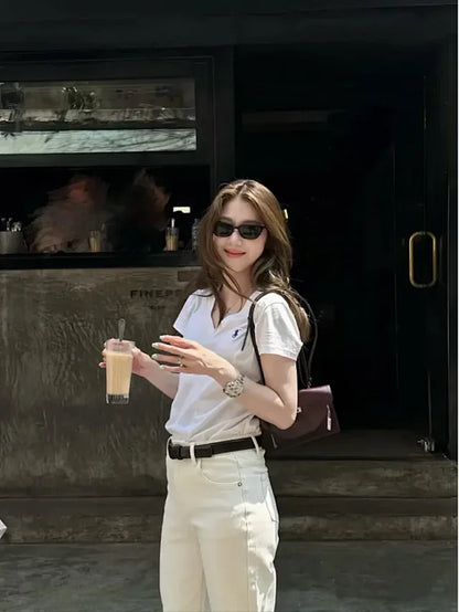MK / 랄프 로렌 브이넥 반팔