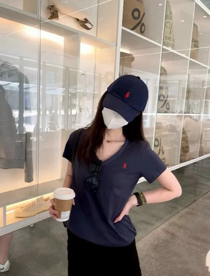 MK / 랄프 로렌 브이넥 반팔티