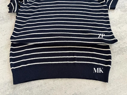 MK / 랄프 로렌 스트라이프 니트 폴로