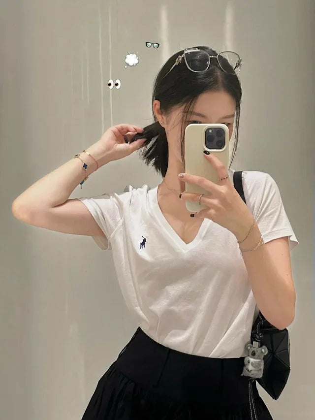 MK / 랄프 로렌 브이넥 반팔