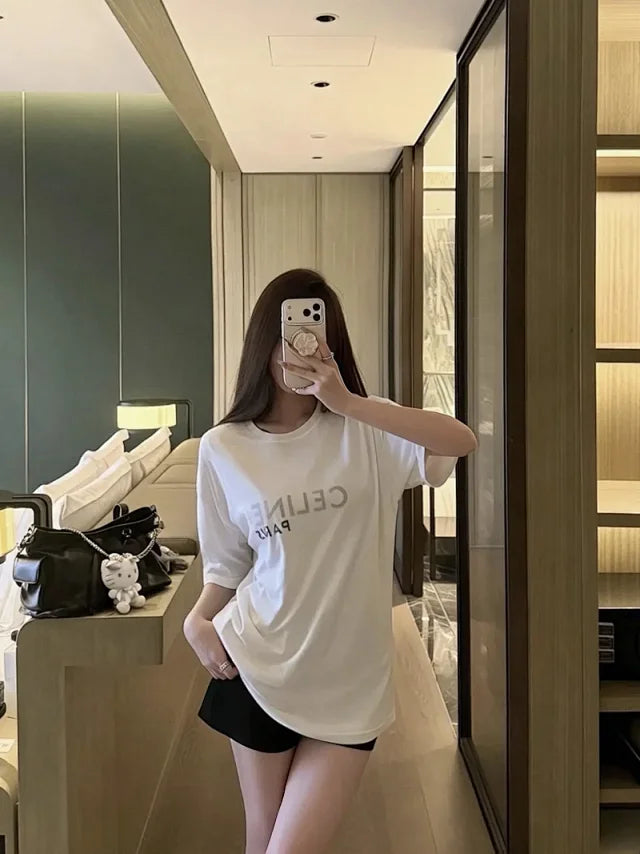 MK / 셀린느 라운드넥 반팔