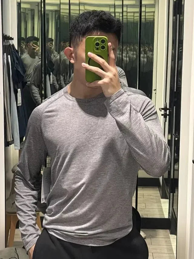 MK / 루루레몬 원넥 긴팔 티셔츠