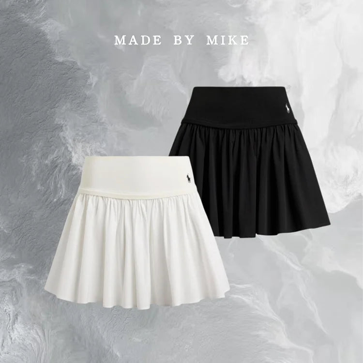 MK / 랄프 로렌 주름 미니 스커트