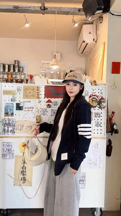 MK / 톰브라운  후드 지퍼 자켓
