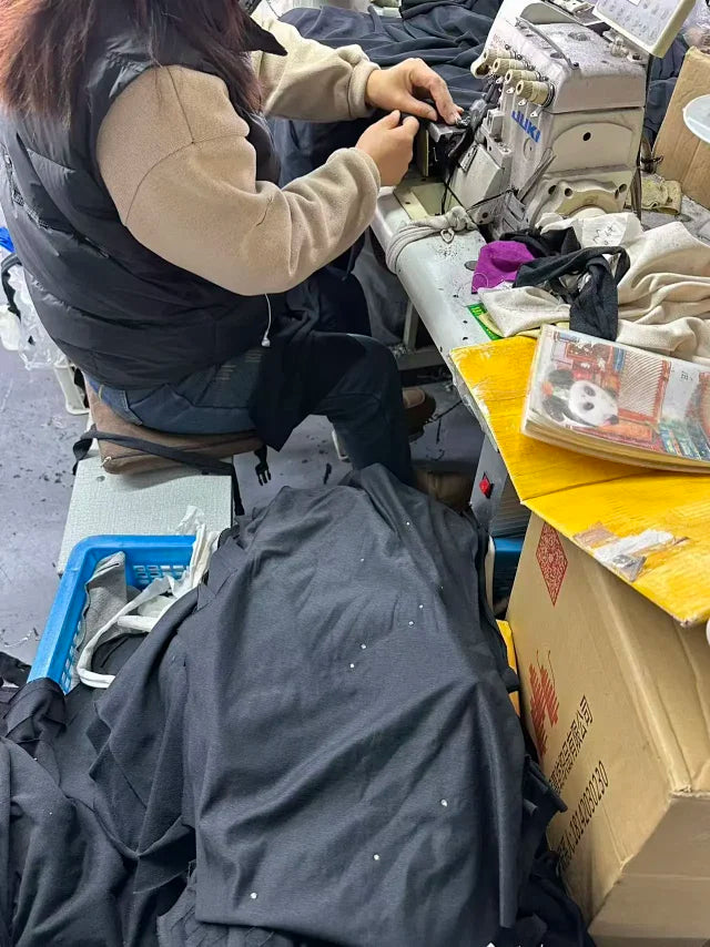 MK / 아크네스튜디오 스프레이 프린트 워시드 빈티지 캐주얼 긴팔