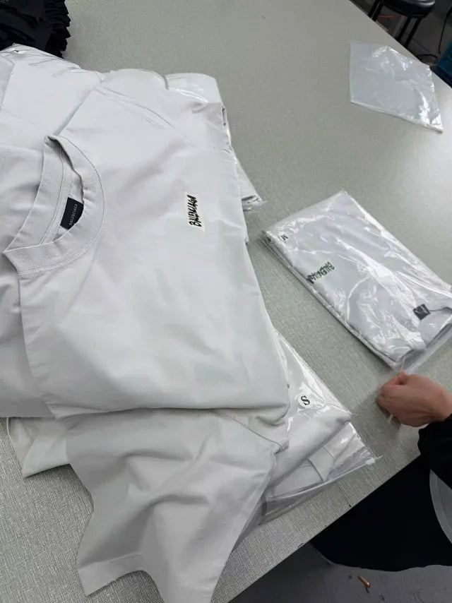 MK / 발렌시아가 라운드넥 반팔 티셔츠