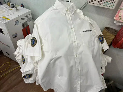 MK / 발렌시아가  반팔 칼라 셔츠