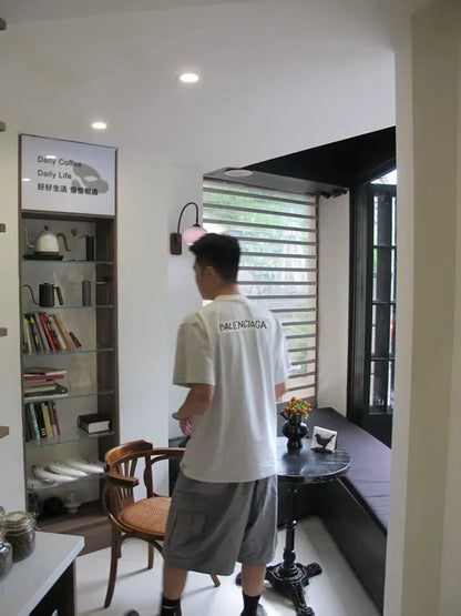 MK / 발렌시아가 라운드넥 반팔 티셔츠