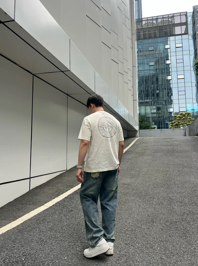 MK / 스톤 아일랜드 라운드넥 반팔