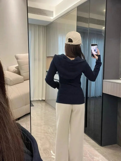 MK / 루루레몬 후드 지퍼 자켓