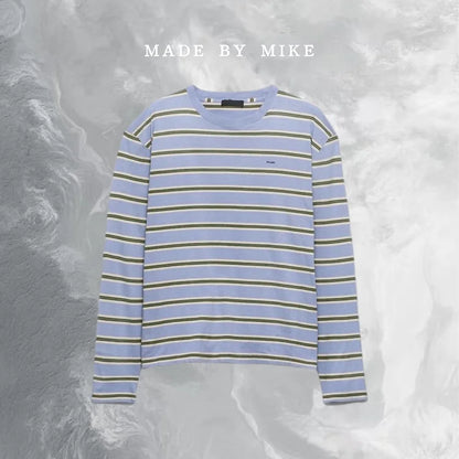 MK / 프라다 스트라이프 긴팔 티셔츠