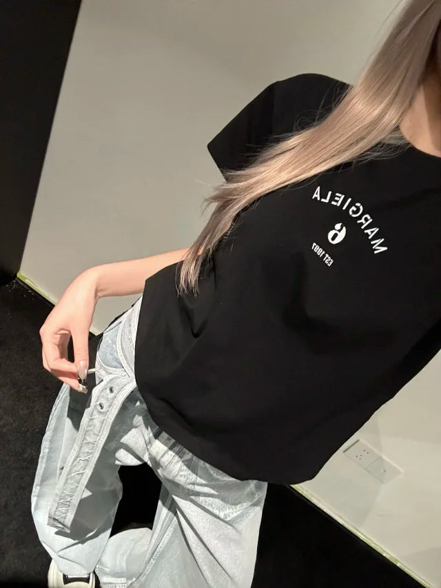 MK / 메종 마르지엘라  프린트 반팔