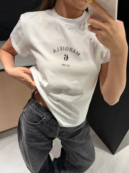 MK / 메종 마르지엘라  프린트 반팔