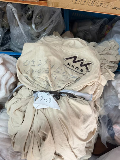 MK / 미우미우 넘버 그래피티 프린트 반팔티