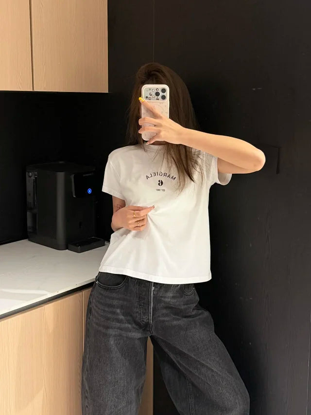 MK / 메종 마르지엘라  프린트 반팔