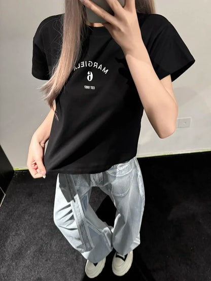 MK / 메종 마르지엘라  프린트 반팔