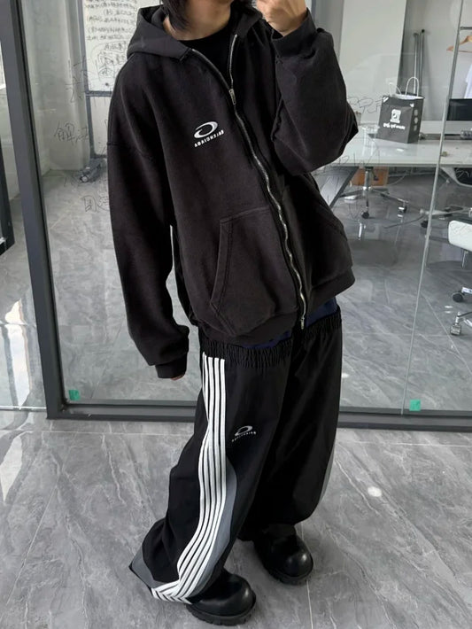 사탄 / 발렌시아가 루즈핏 트레이닝 팬츠