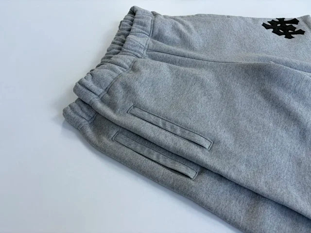 사탄 / 크롬하츠 30자 가죽 패치 롤업 카고 쇼츠
