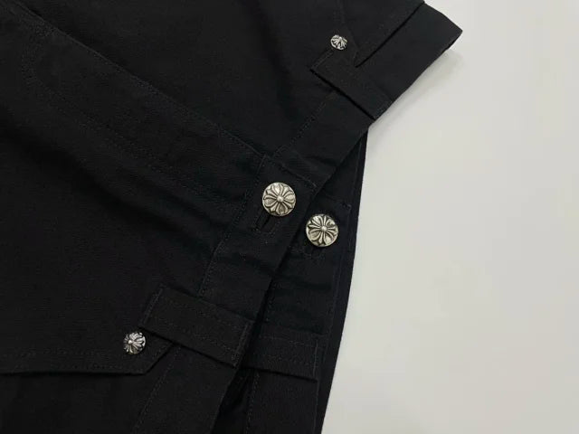 사탄 / 크롬하츠 리벳 더블니 카고 워커 팬츠