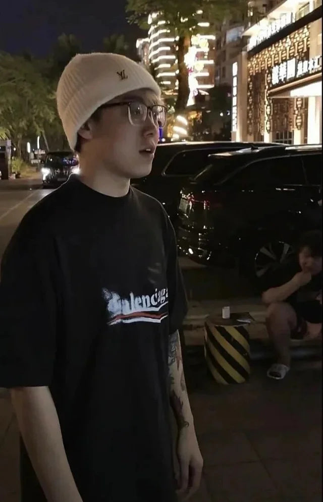 MK / 발렌시아가 라운드넥 반팔