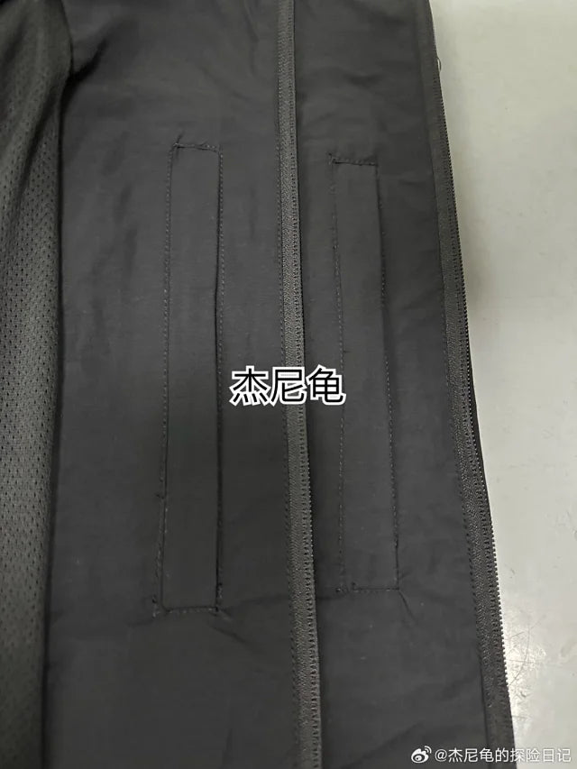 꼬부기  /  발렌시아가 자수 스트라이프 트레이닝 자켓 긴바지 세트