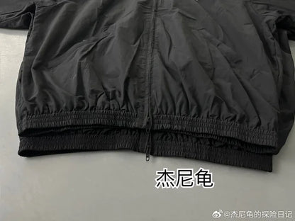 꼬부기 / 발렌시아가 콜라보 자수 스트라이프 스포츠 자켓 긴바지 세트