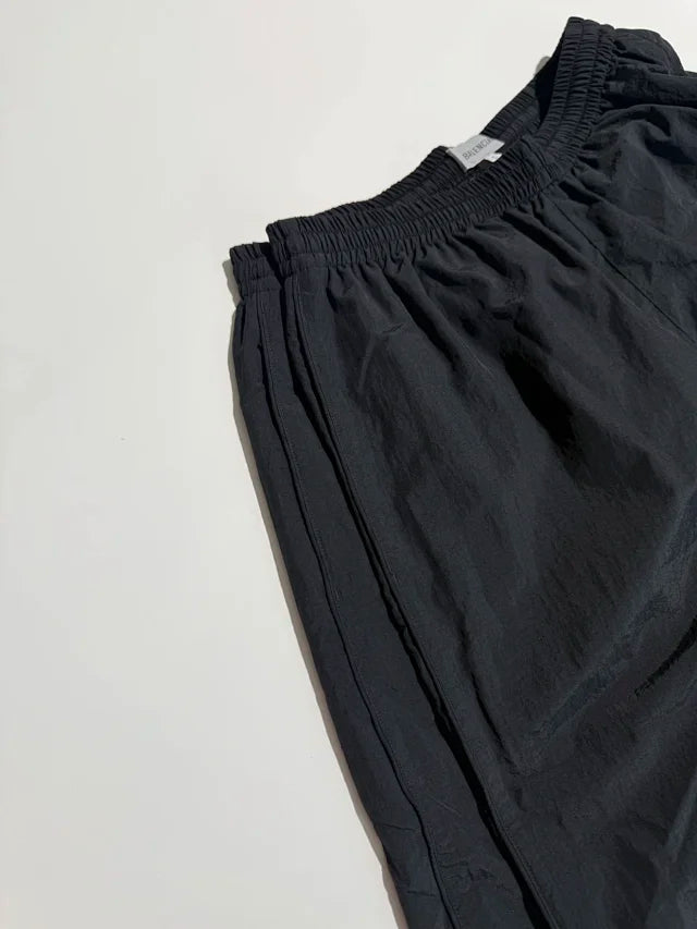 꼬부기 / 발렌시아가 반복 패턴 자수 포플린 반바지