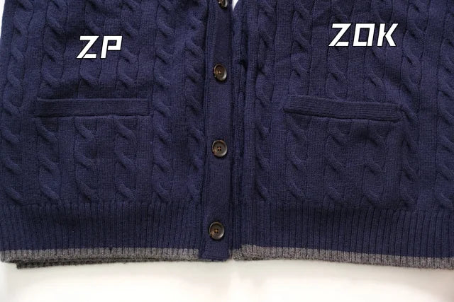 ZOK / 폴로 니트 스웨터