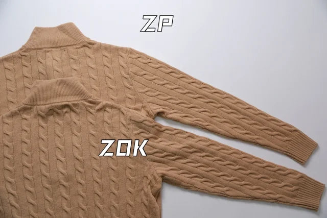 ZOK / 폴로 니트 스웨터