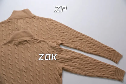 ZOK / 폴로 니트 스웨터