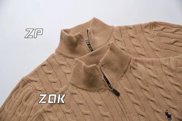 ZOK / 폴로 니트 스웨터