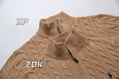 ZOK / 폴로 니트 스웨터