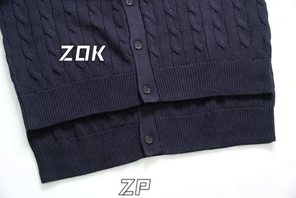 ZOK / 폴로 니트 스웨터
