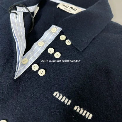 ZOK / 미우미우 Polo니트