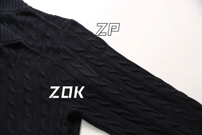 ZOK / 폴로 니트 스웨터