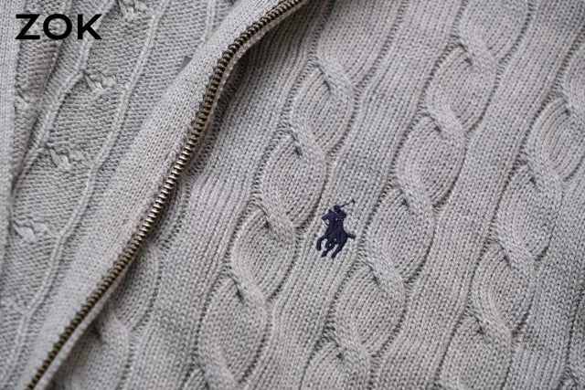 ZOK / 폴로 니트 스웨터