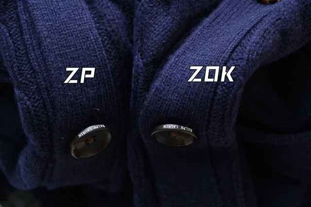 ZOK / 폴로 니트 카디건