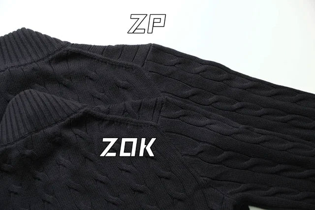 ZOK / 폴로 니트 스웨터