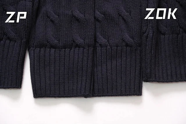 ZOK / 폴로 니트 스웨터