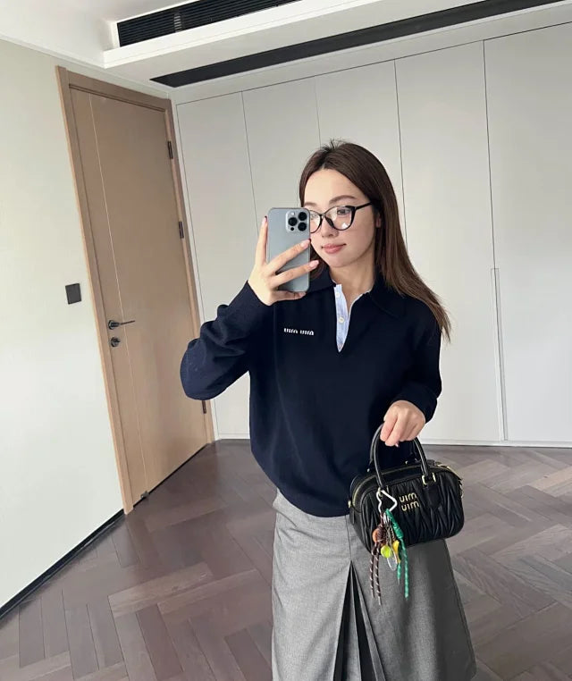 ZOK / 미우미우 폴로 스웨터