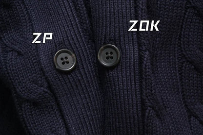 ZOK / 폴로 니트 스웨터
