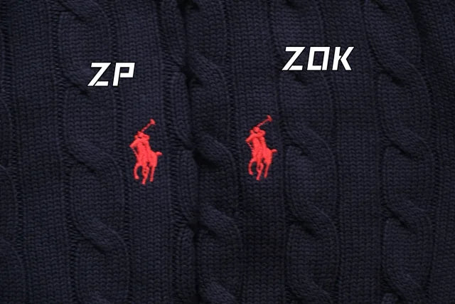 ZOK / 폴로 니트 스웨터