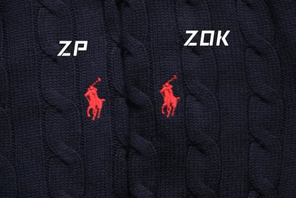 ZOK / 폴로 니트 스웨터