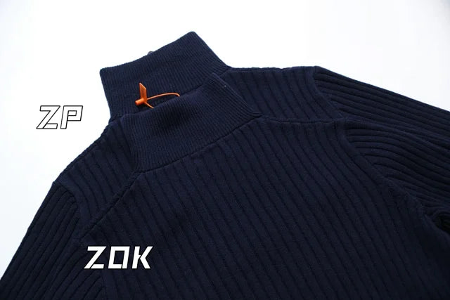 ZOK / 폴로 니트 스웨터