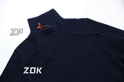 ZOK / 폴로 니트 스웨터