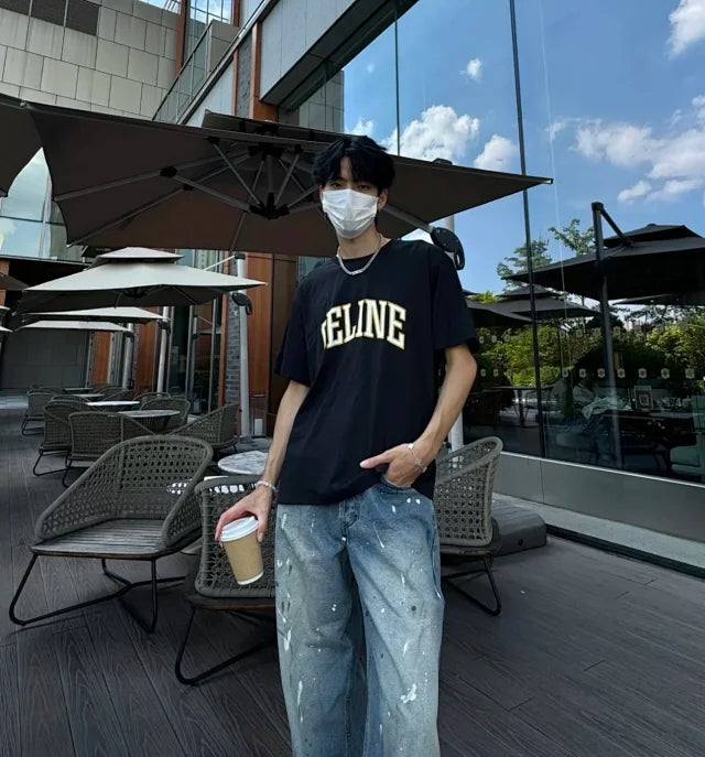 zok/ Celine Men's Short Sleeve T-Shirt
