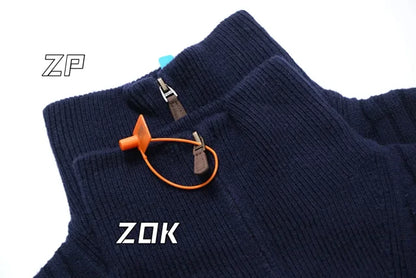 ZOK / 폴로 니트 스웨터