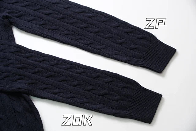 ZOK / 폴로 니트 스웨터